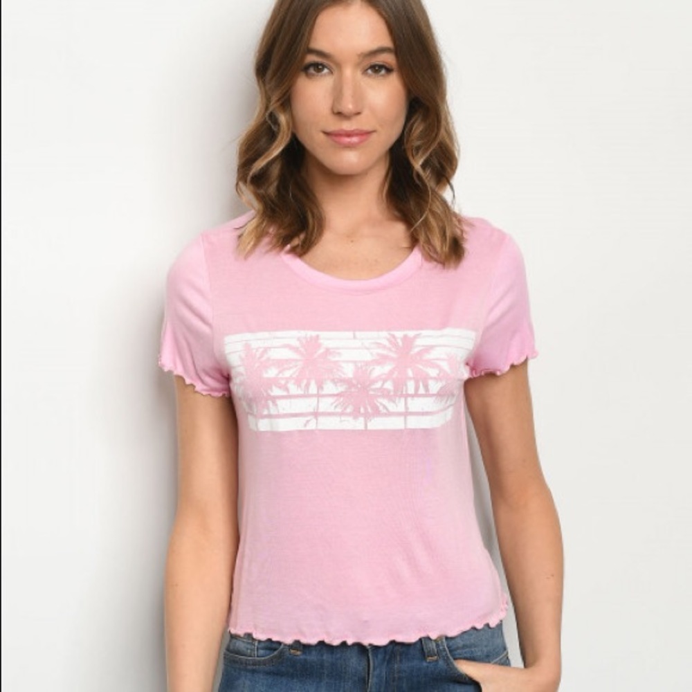 Pink Top Tee
